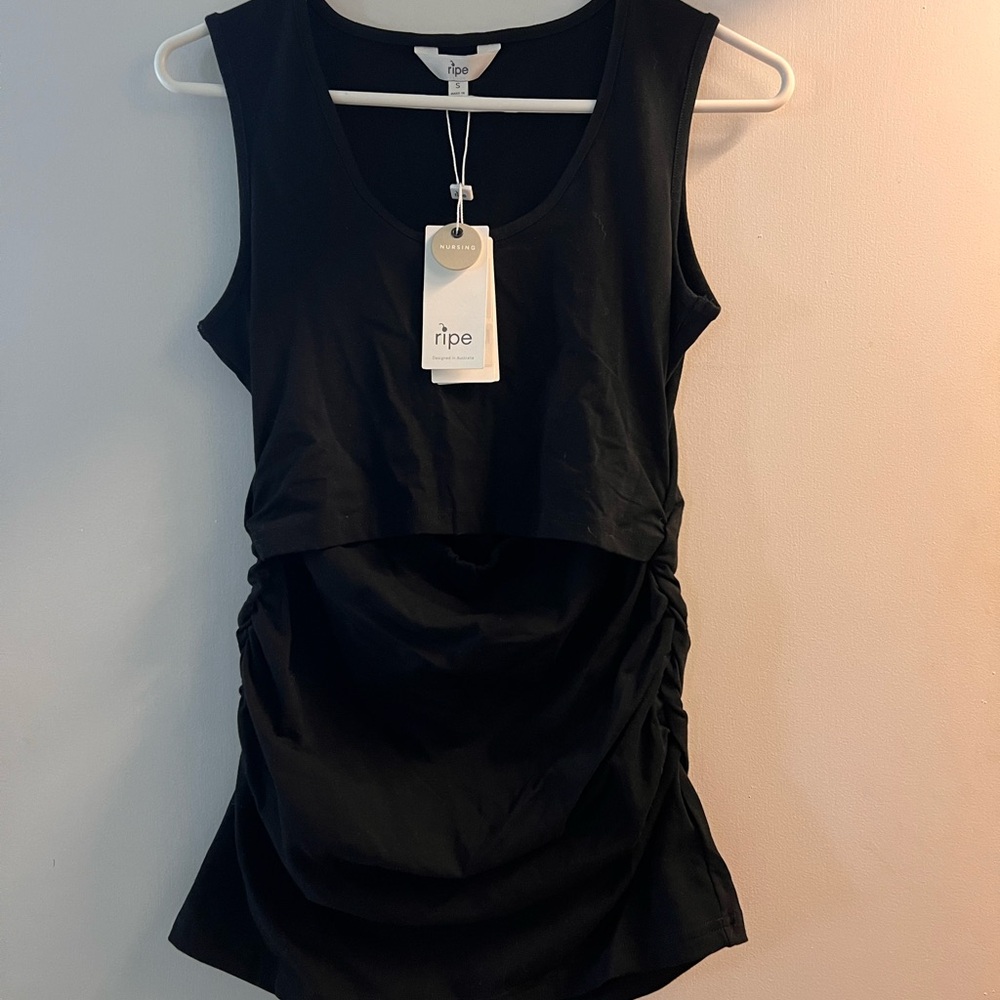 Ripe Elegant Black Tank Top